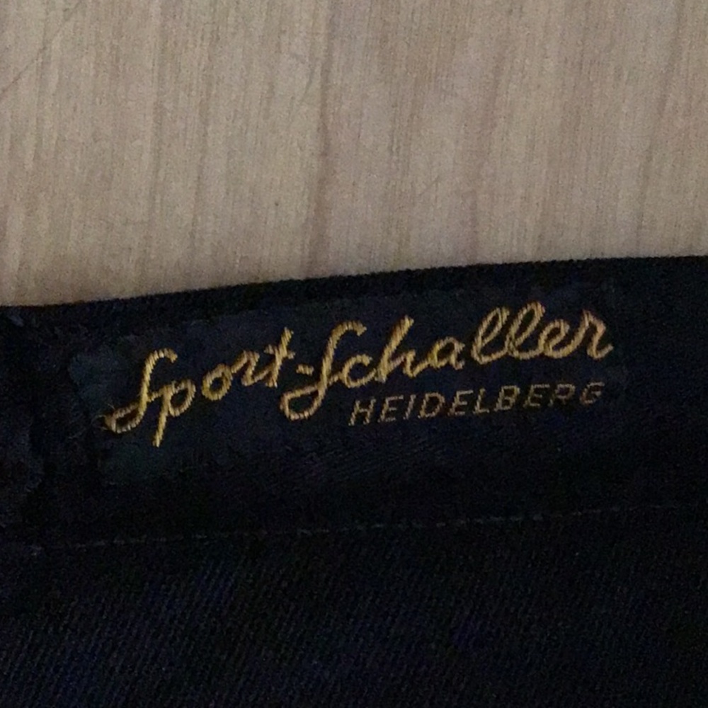 Vintage European men’s BLACK WOOL SKI PANTS* 32/34. - Picture 10 of 12